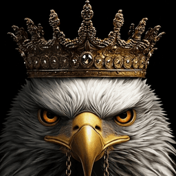 Kartal Arşivi logosu, taç takmış kartal