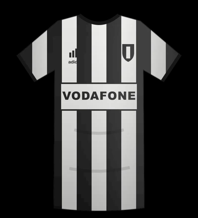 Beşiktaş 2018-2019 İç Saha forması ön görünüm