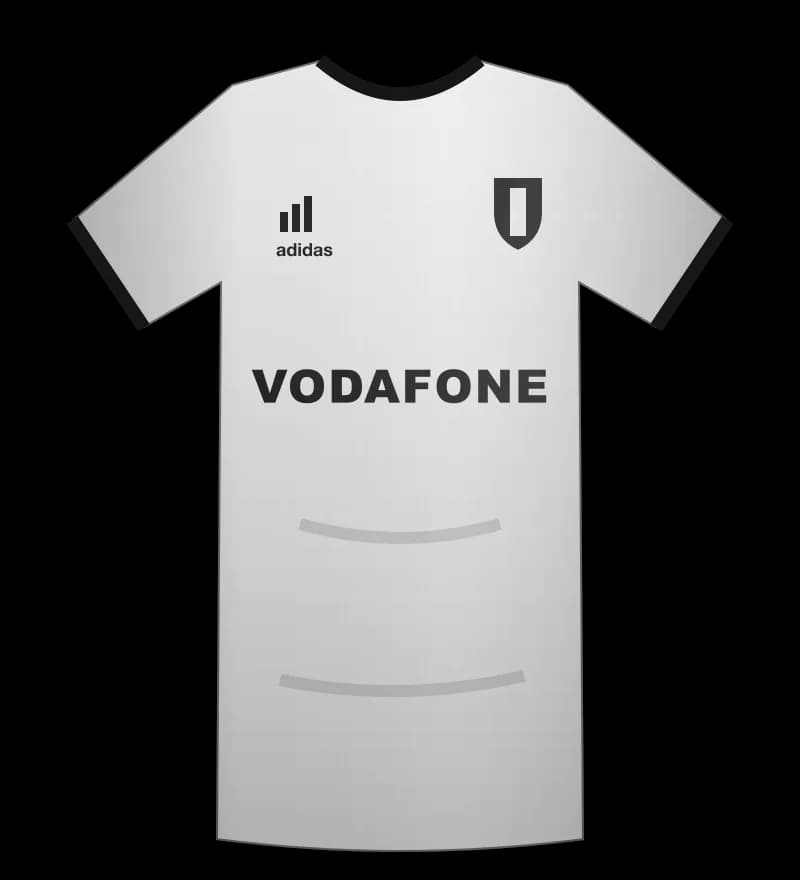 Beşiktaş 2018-2019 Üçüncü forması ön görünüm
