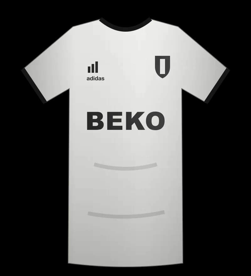 Beşiktaş 2026-2027 Üçüncü forması ön görünüm